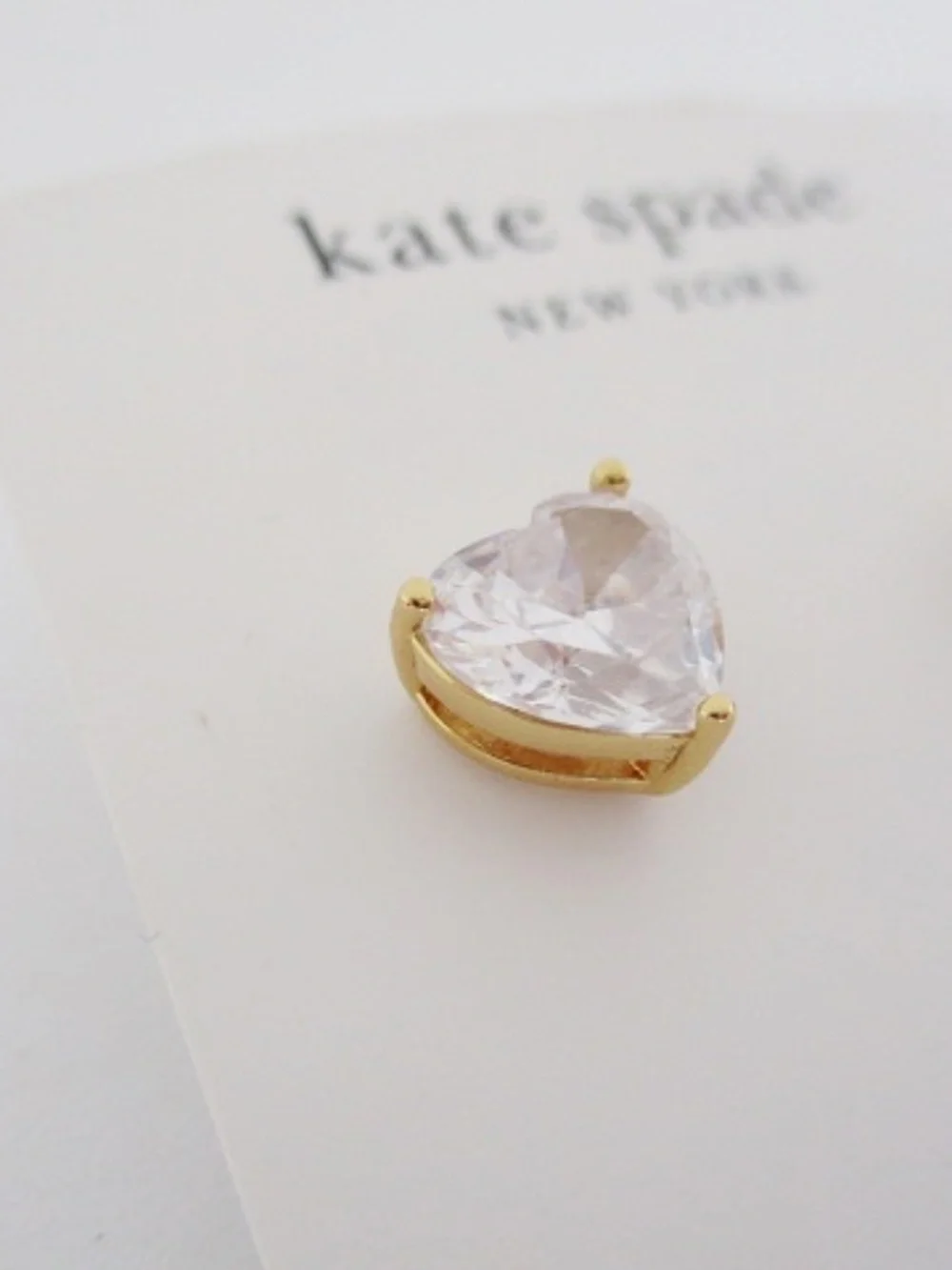 KATE SPADE - My Love Heart Stud Earrings